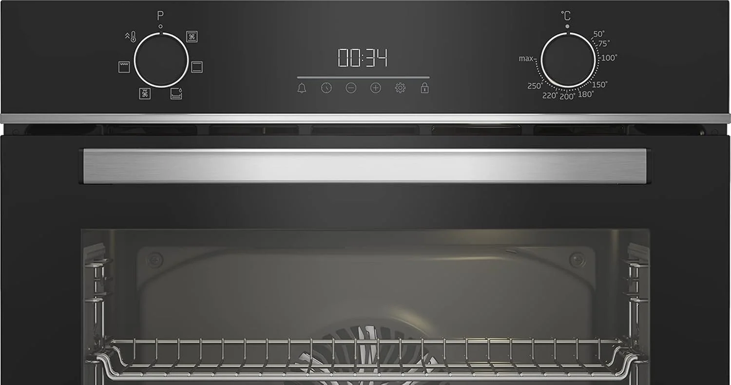 Beko Multifunktions-Einbau-Backofen, bbie13300xc, 72 l, 60 cm, Katalyse, Edelstahl