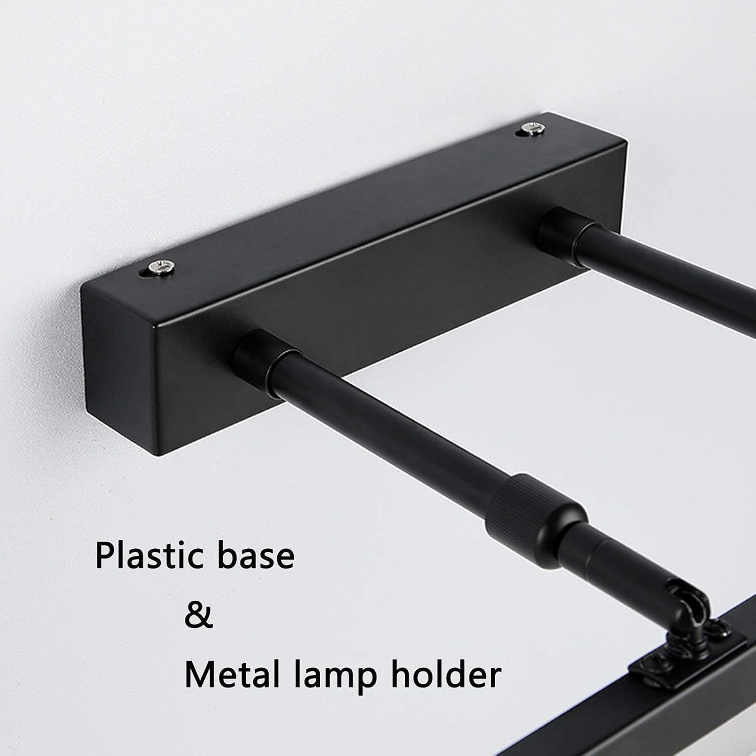 Led Badezimmer Spiegel Front Light Bad Spiegel Lichter Mit Drehbarem 180 ° Lampenkopf, Skalierbar 17-24Cm, Metall Spiegel Schrank Lichter Für Hotel Restaurant/80Cm/18W