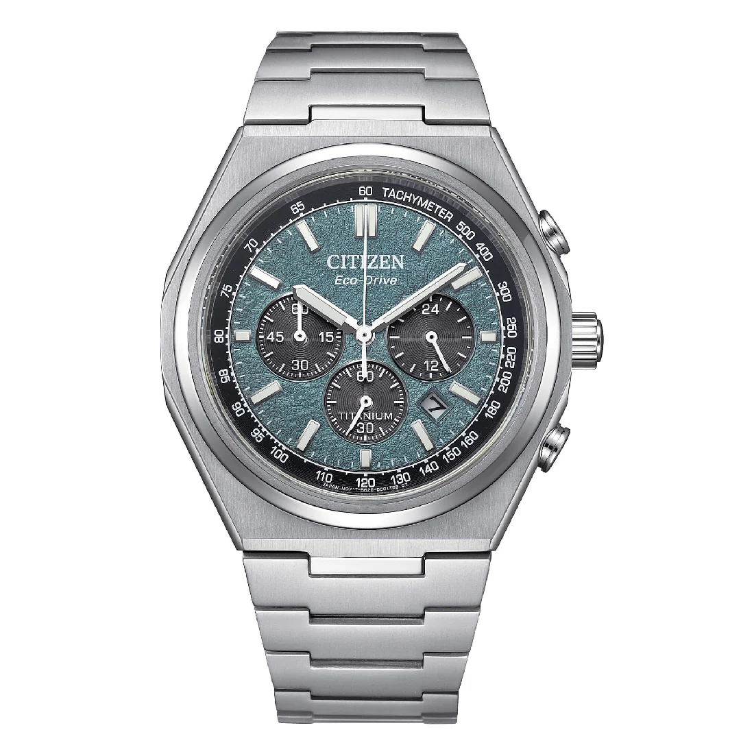 Orologio Citizen cronografo Supertitanium CA4610-85X verde