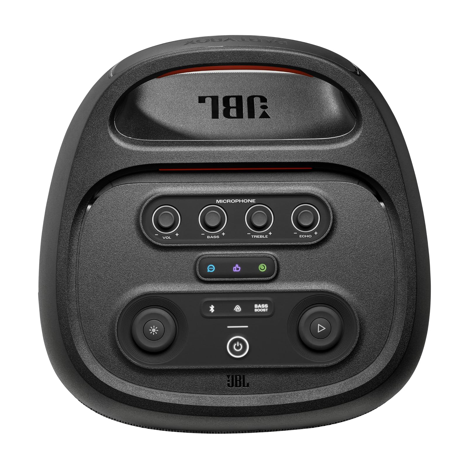 Tragbarer Bluetooth-Partylautsprecher PartyBox 720 800 W Stereo IPX4 spritzwassergeschützt mit Lichtshow und 15 Stunden Akkulaufzeit