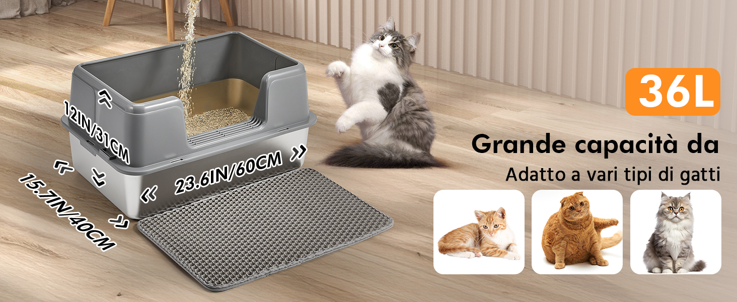 la migliore lettiera per gatti