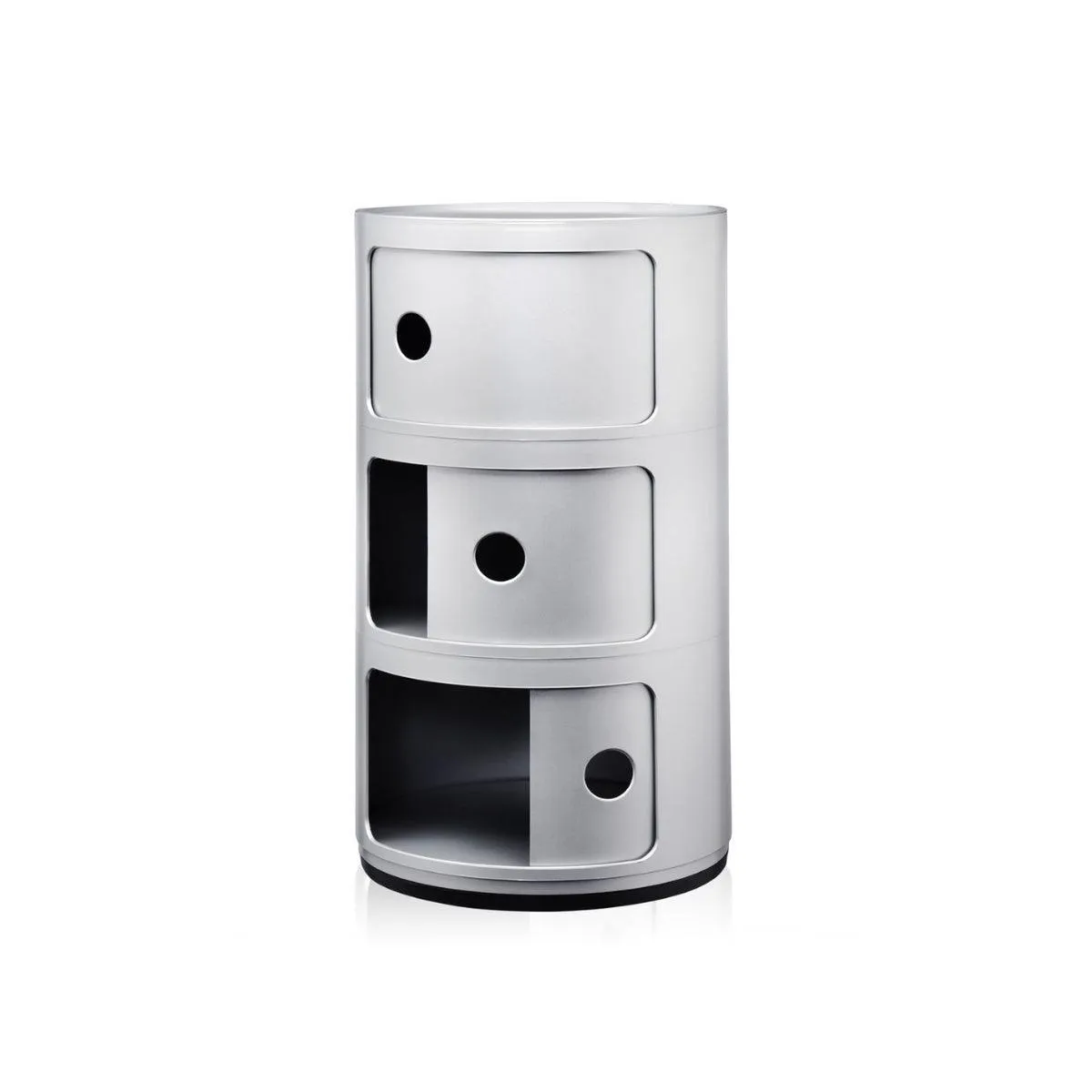Kartell Componibili Classic Mobiletto a 3 Ripiani – Design Iconico e Funzionale