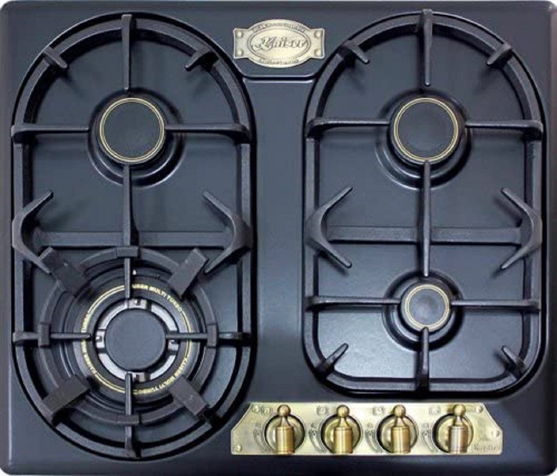 Gas-Kochfeld 60 cm Autark Kochfeld 4 Hochwertge Brenner 3,8 KW KG 6325 Em Turbo