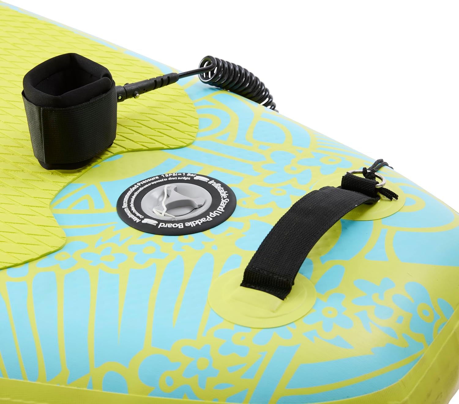 Nilox Tavola Gonfiabile per Stand Up Paddle in PVC, Completa di Accessori con Zaino, Pagaia, Pompa, Leash, 3 Pinne, Tavola da 335 x 84 x 15 cm