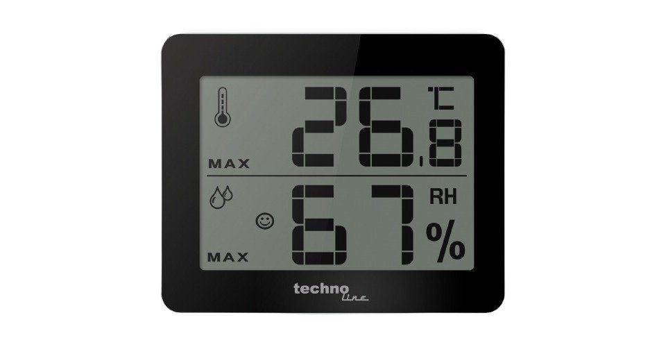 Wetterstation Technoline Wetterstation WS 9450 schwarz-alu