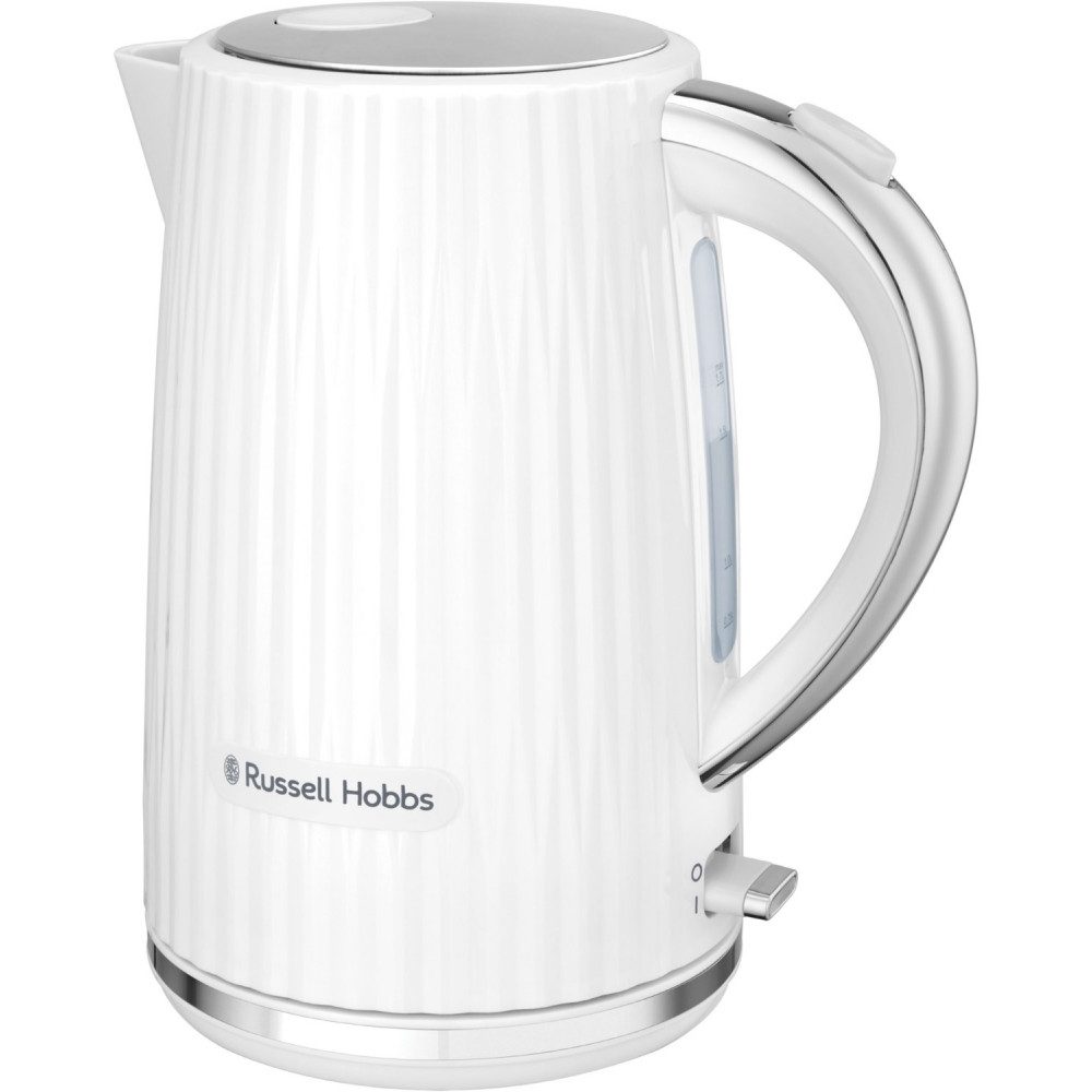 Wasserkocher Russell Hobbs Eden Wasserkocher Weiß, Retro-Wasserkocher