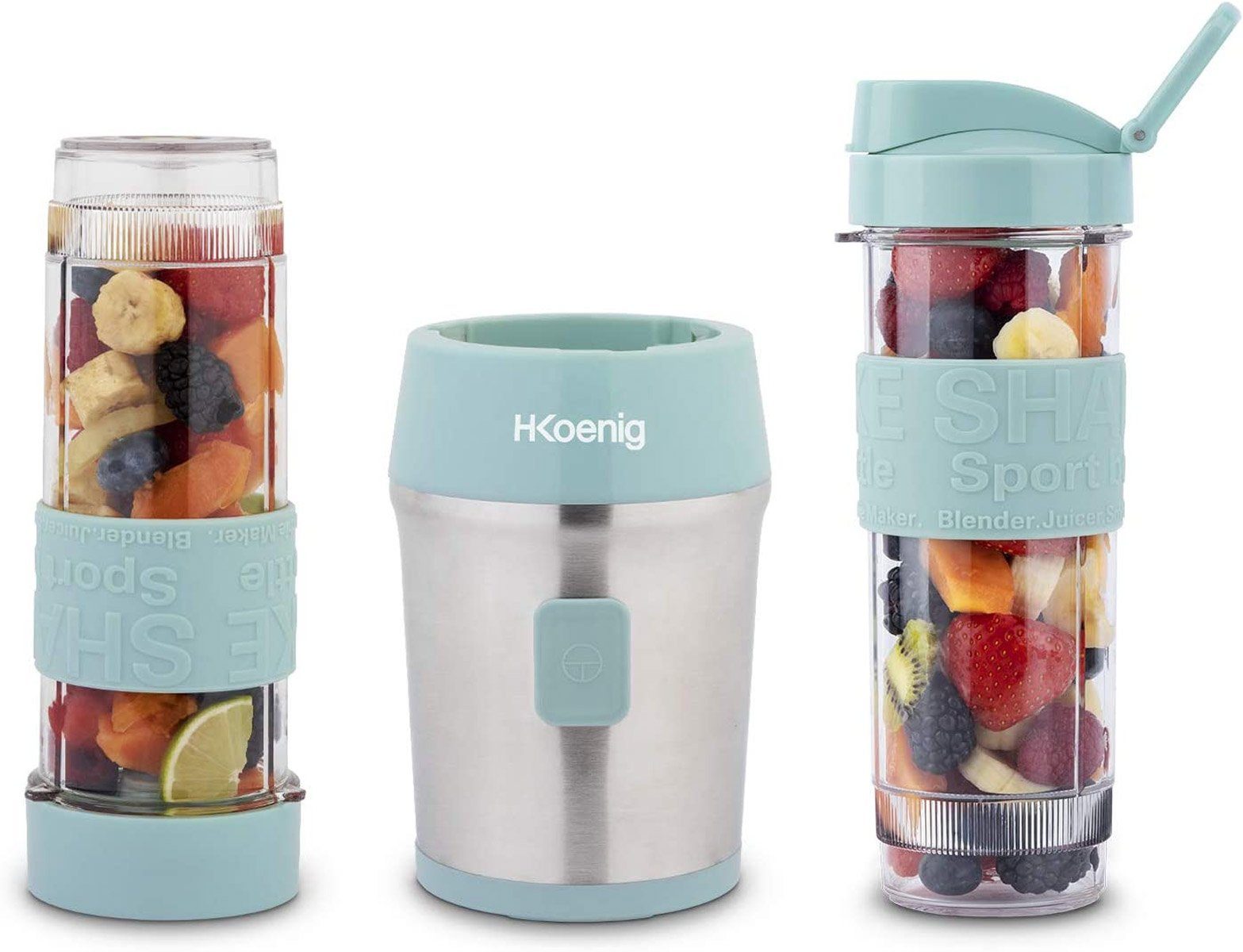 Smoothie-Maker SMOO16 Mini Standmixer, Blau