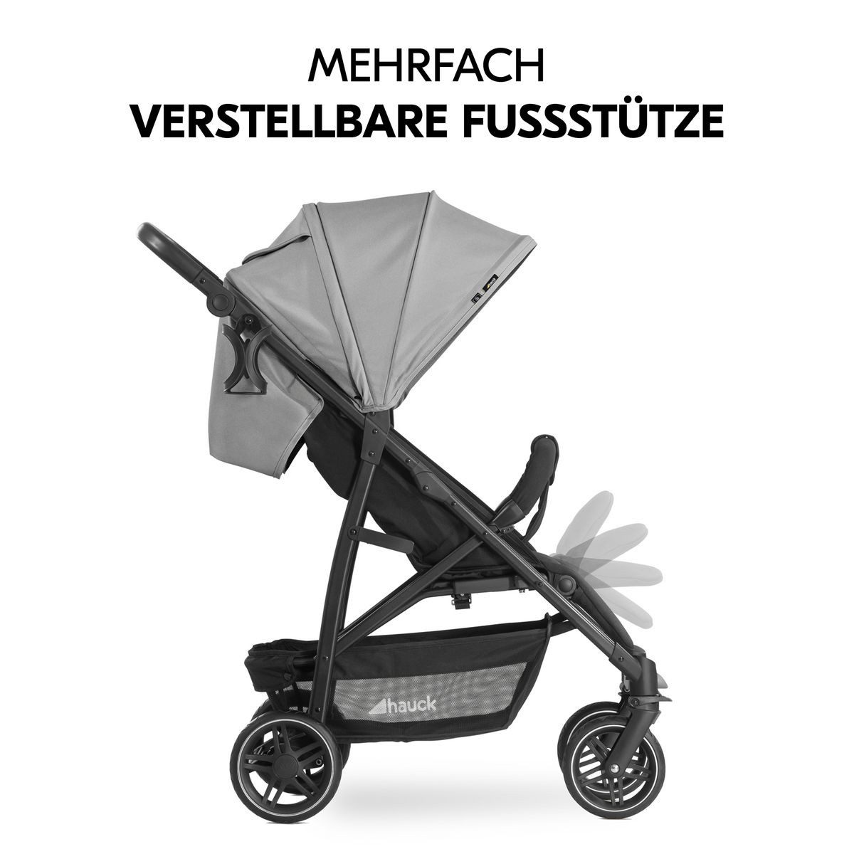 Kinder-Buggy Rapid 4R Plus - Grey