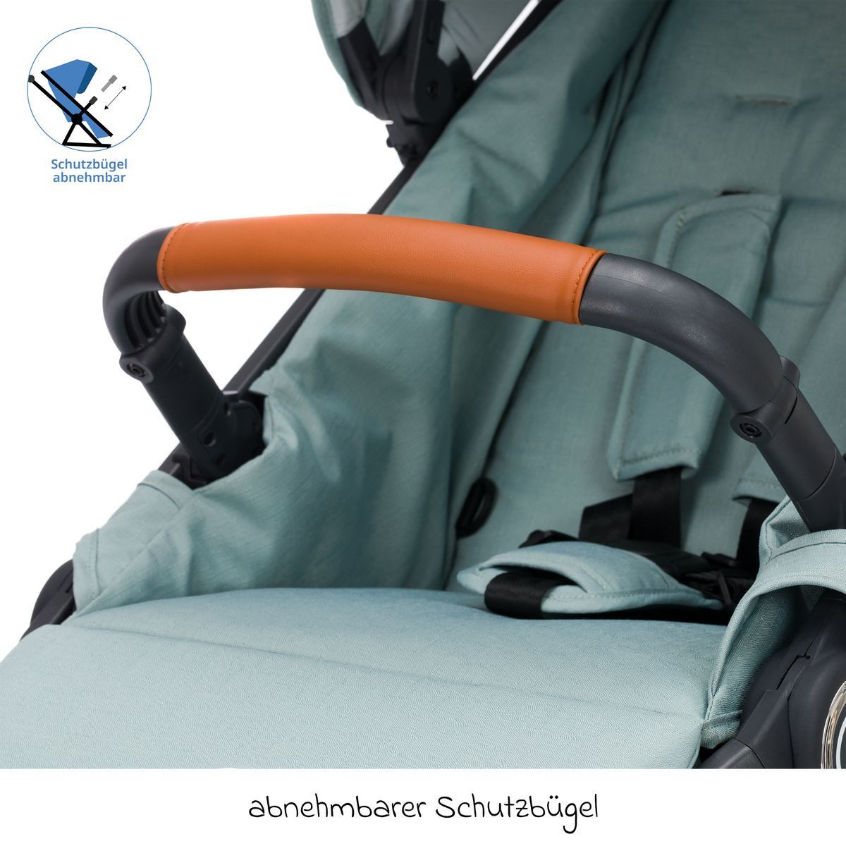 Kinder-Buggy Run - Salbei Melange