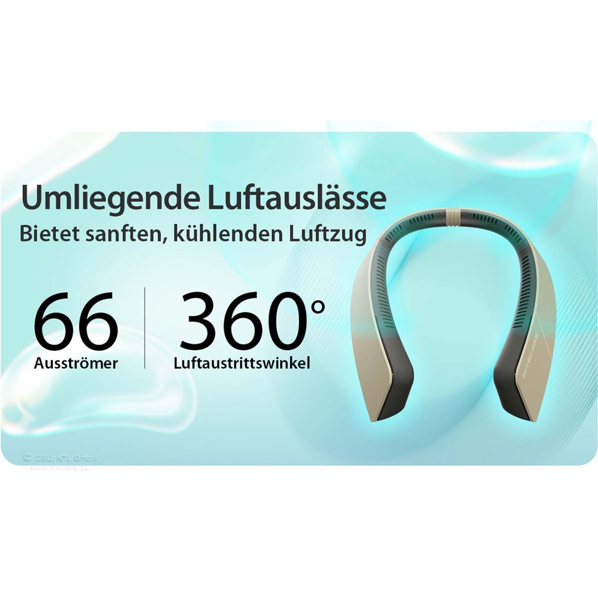 Umhängeventilator NEF20 - Nackenventilator