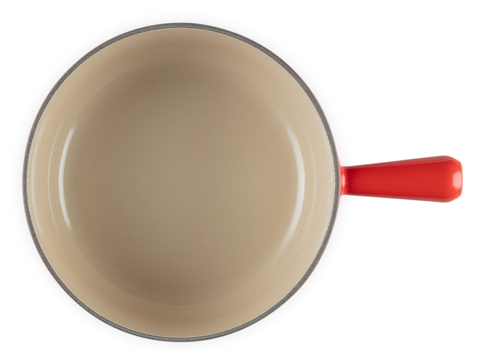 Fondue Caquelon Tradition kirschrot 24cm