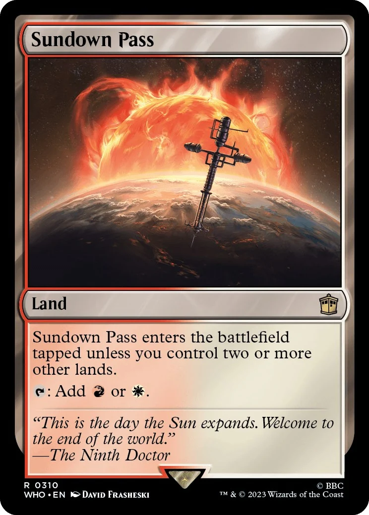 Sundown Pass (310) (Universes Beyond: Doctor Who)