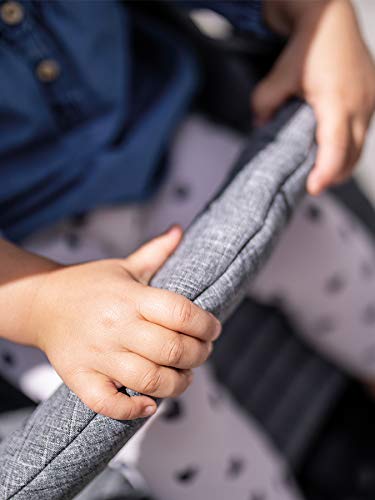 Gesslein S4 304110545000 Passeggino Air  , con manico in pelle, grigio : Prima infanzia