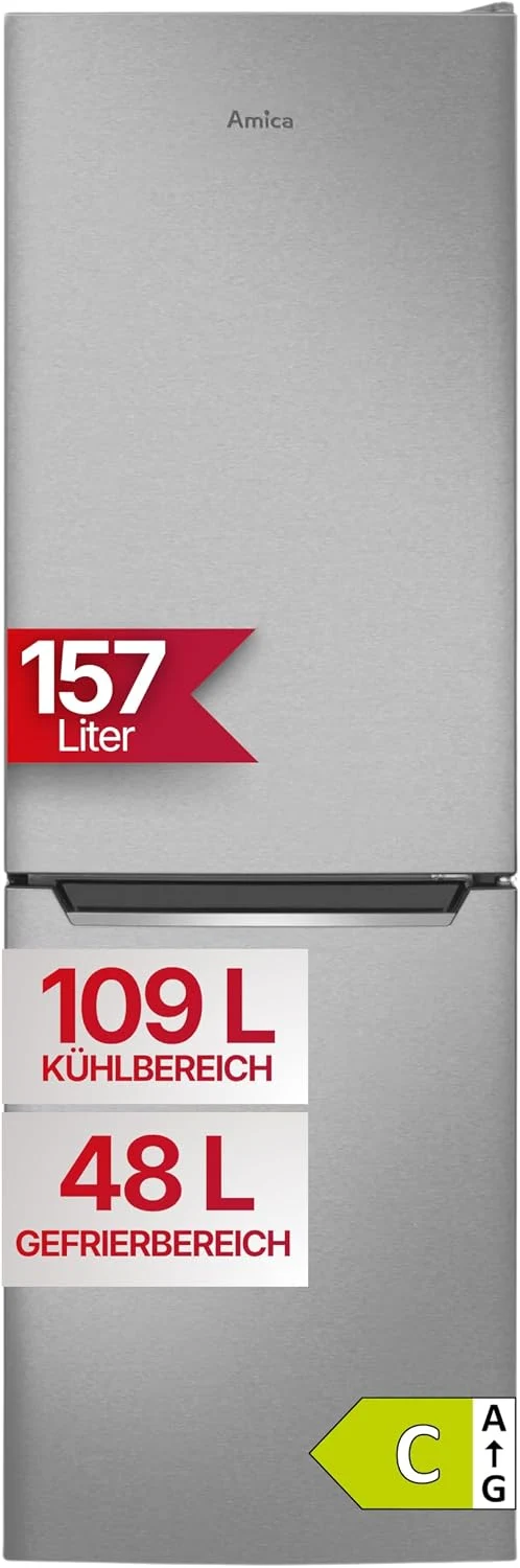 Amica Kühl-Gefrierkombination 157 L 144x47,4x49,5 cm KGCL 384 159 E