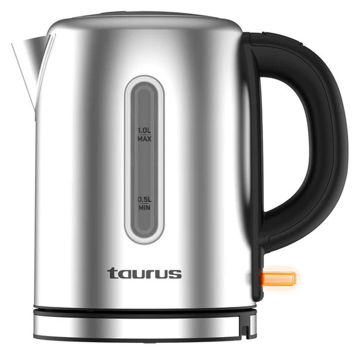 Wasserkocher 1 L Wasserkocher Taurus TAURUS SELENE COMPACT KE2400X Edelstahl 2400 W