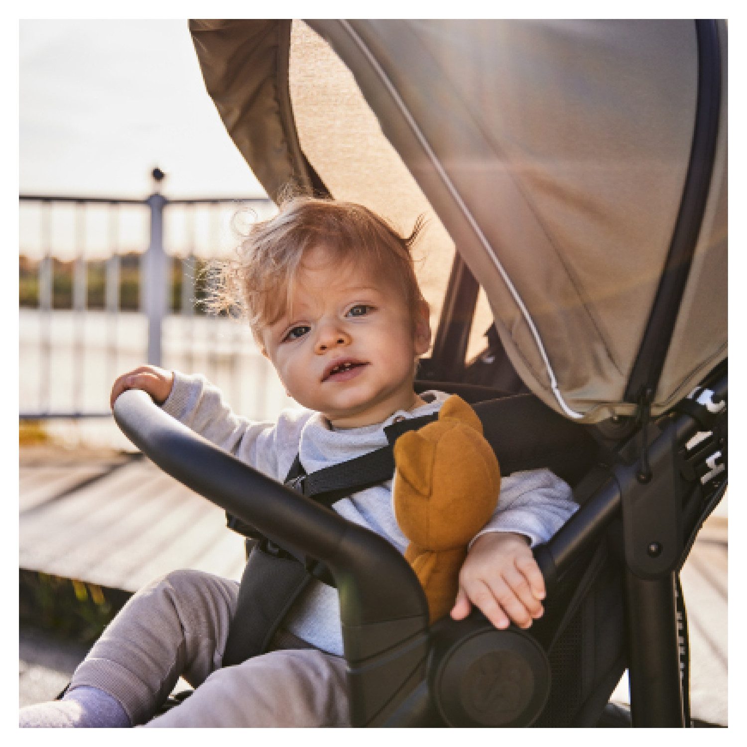 Dreirad-Kinderwagen Runner 3, olive