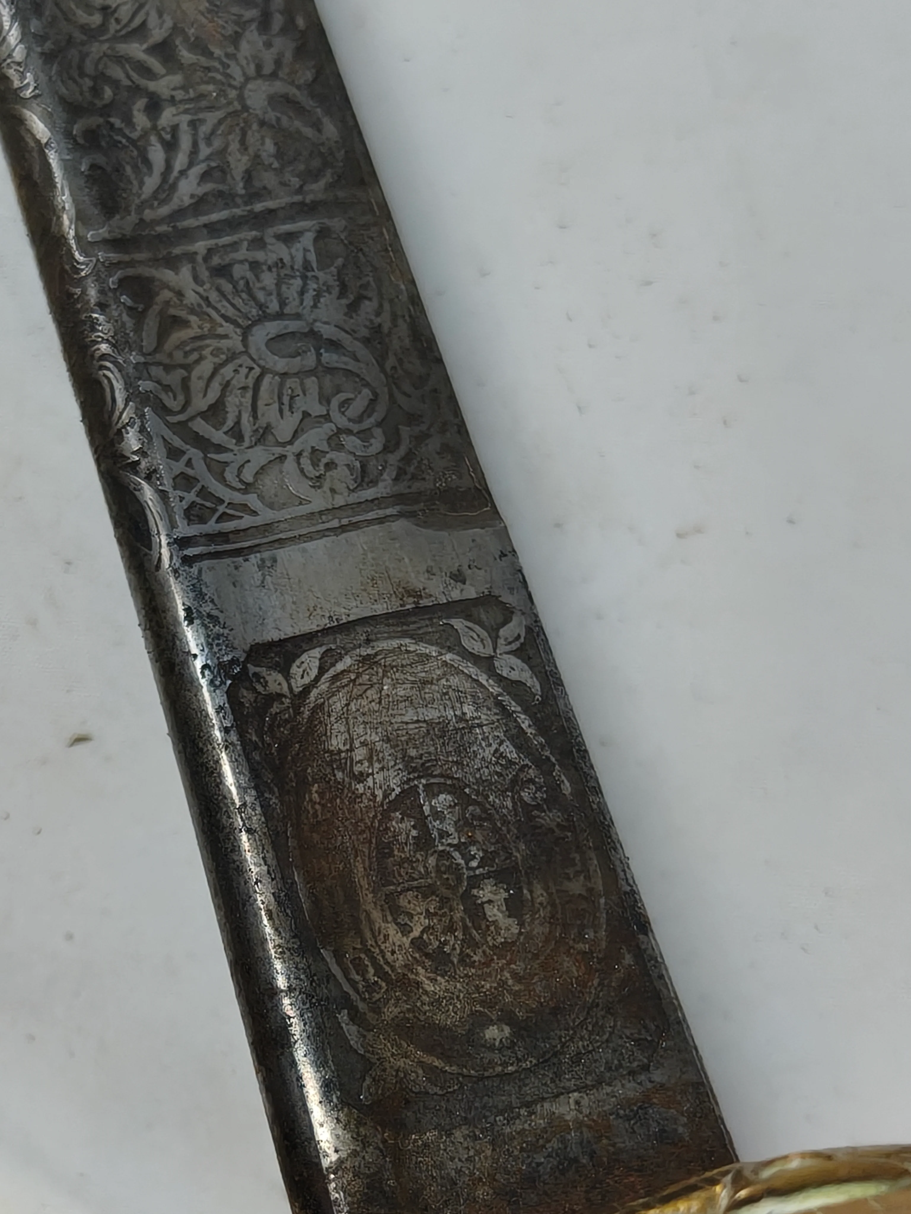 II Rep��blica Marine Official Ceremonial Saber. Spain