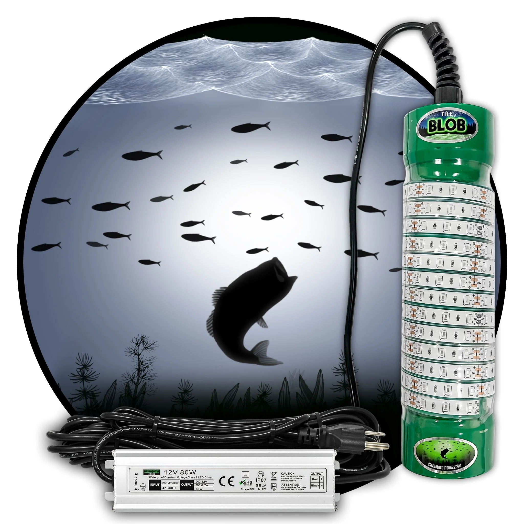 Build Your Blob LED Underwater Fishing Lights