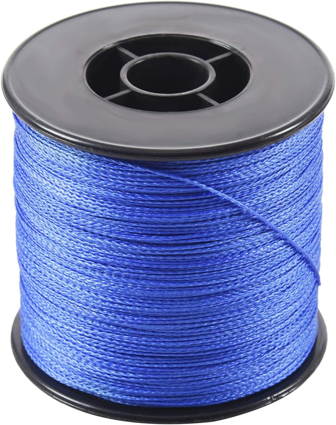 500 m Angelschnur, geflochten, sehr stark, 0,5 mm, PE, 4 Stränge, Farbe: Blau