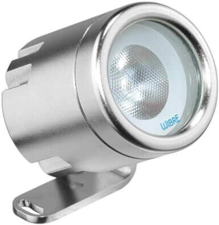 LED Aufbau-Scheinwerfer/Unterwasserleuchte, 20° Medium Spot, 1 POW-LED, 5W, IP68/IP69, Edelstahl, 4500K, 575lm