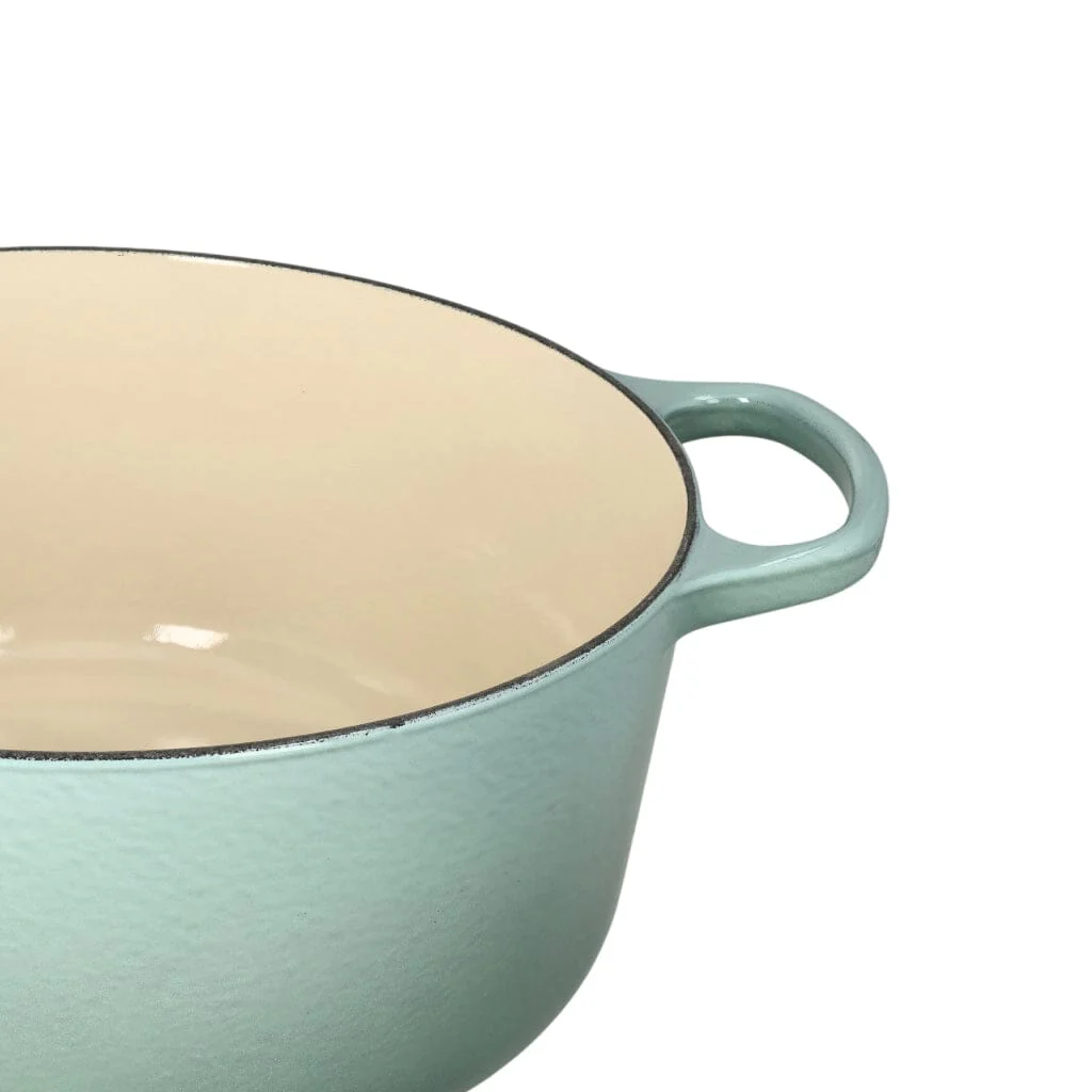 2025 Le Creuset - Cazuela redonda Signature color Sea Salt 24 cm 4,2 l