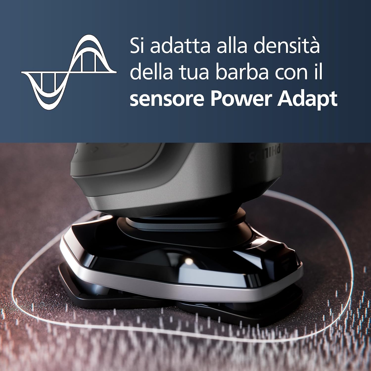 Philips Shaver Serie 5000, Rasoio Elettrico Wet & Dry (modello S5898/50)