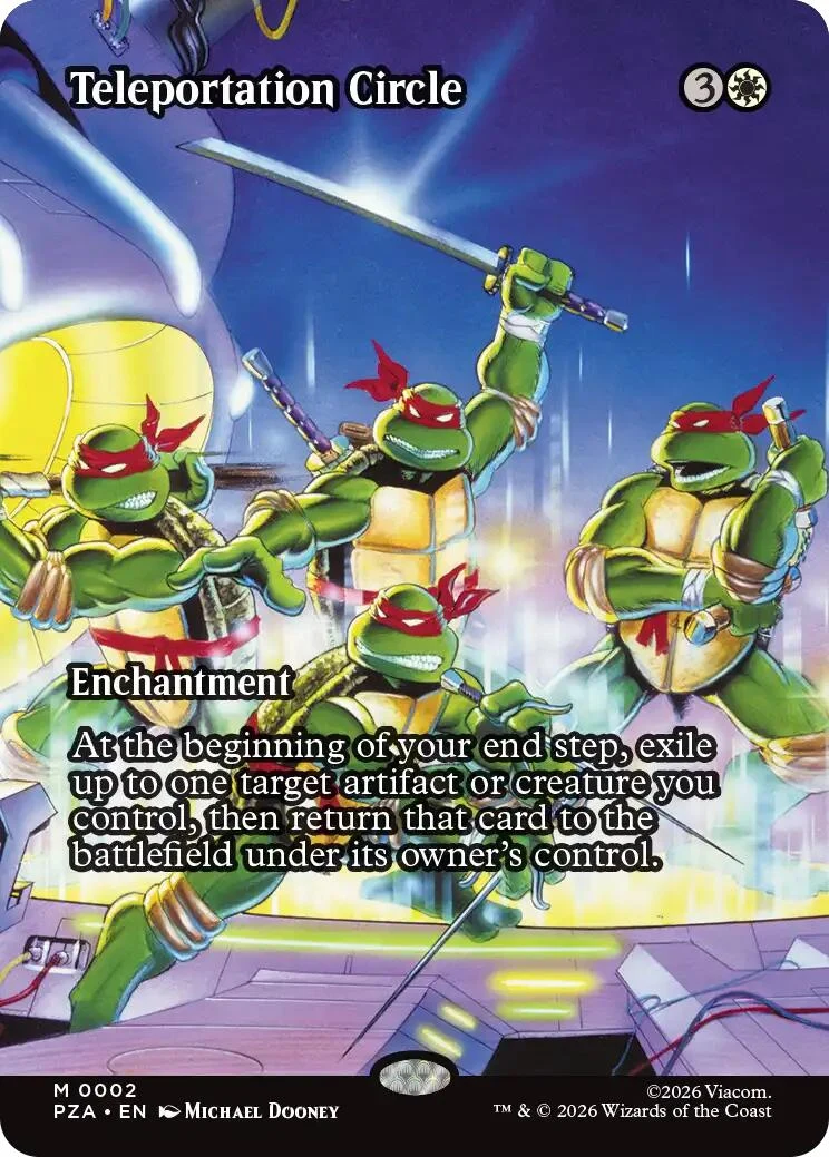 Teleportation Circle (Borderless) (2) (Teenage Mutant Ninja Turtles Source Material)