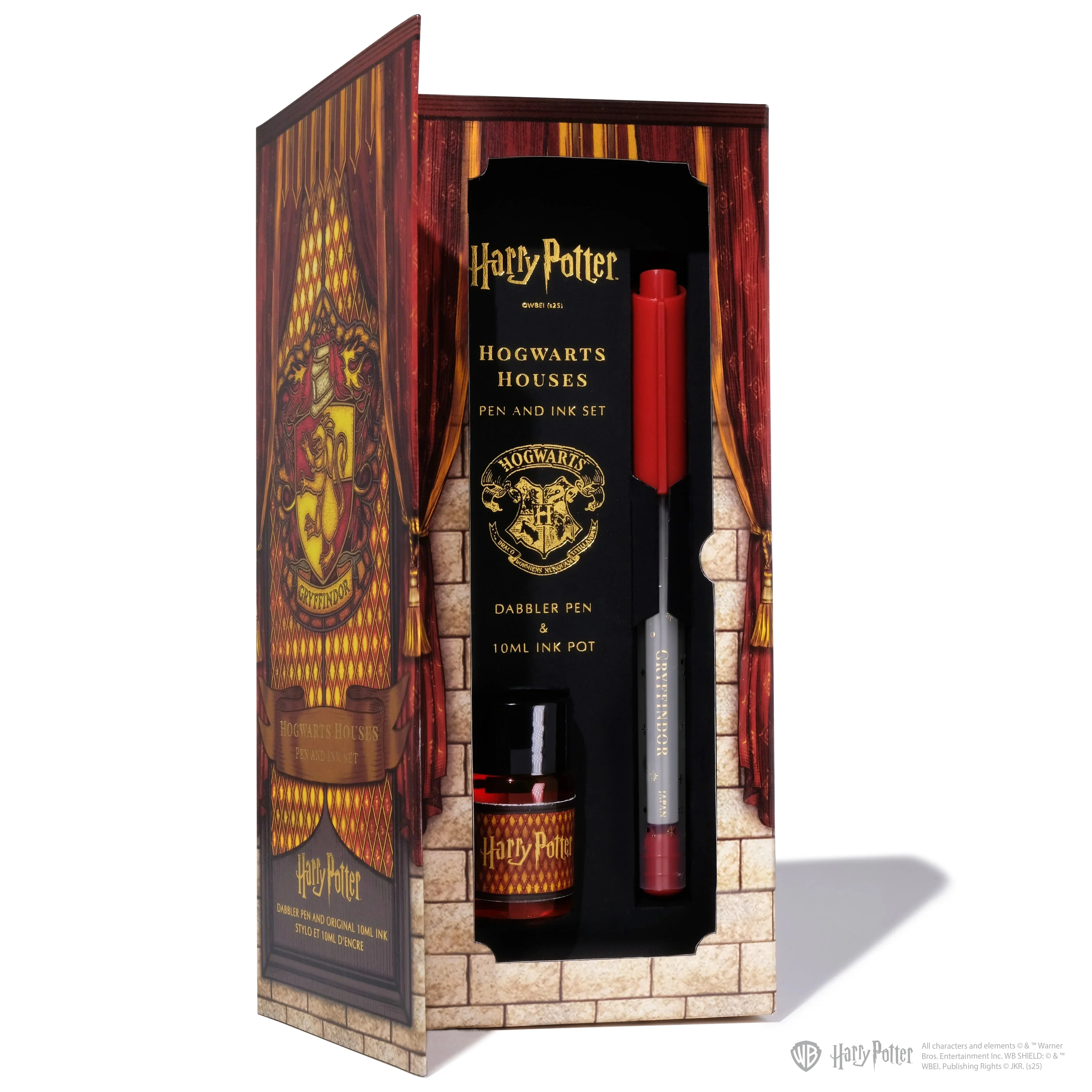 Ferris Wheel Press X Harry Potter Dabbler Fountain Pen & Ink Set - Gryffindor House