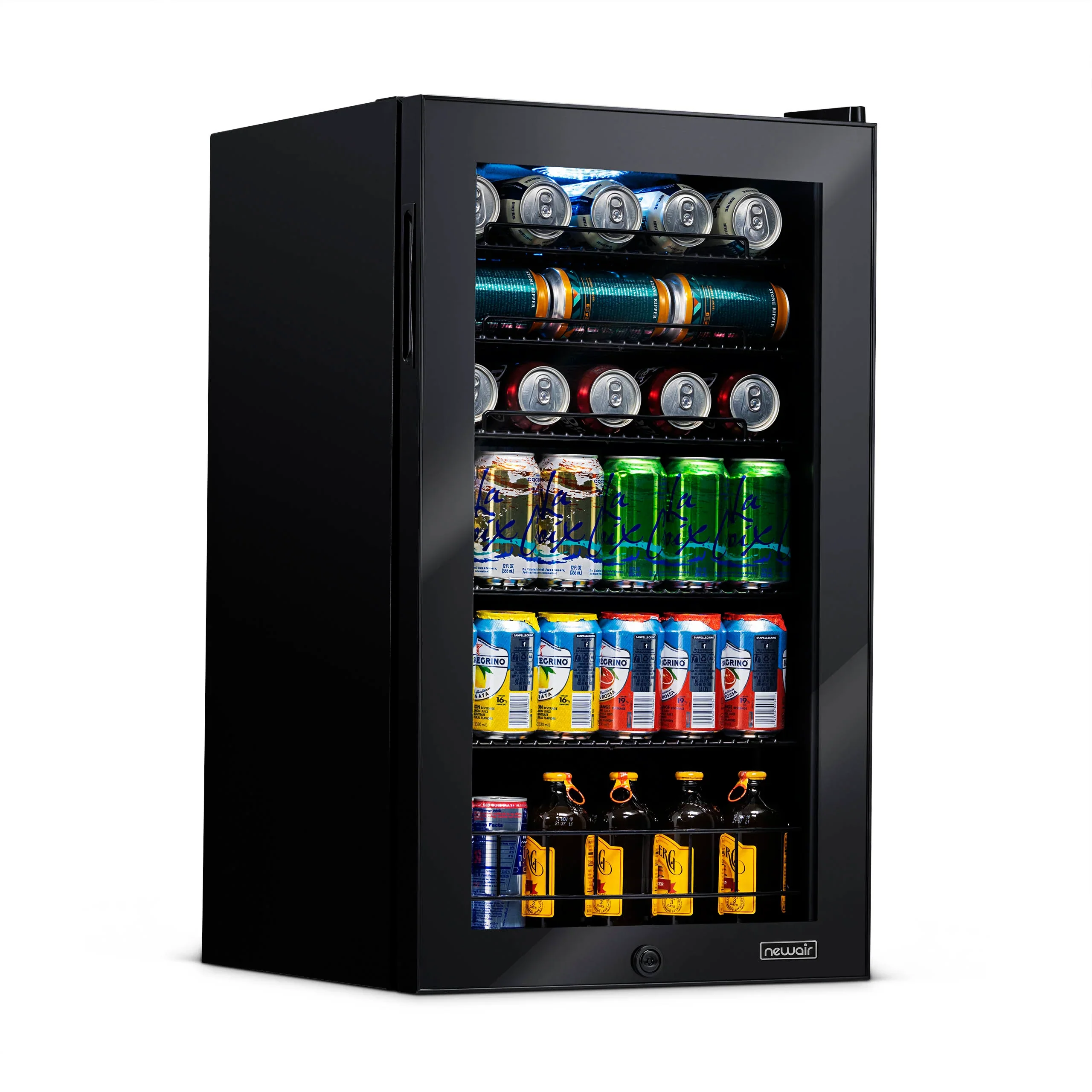 2025 Newair® Refrigerador de Bebidas Independiente Negro - 126 Latas - 18,8”