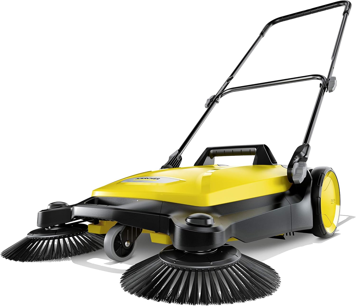 Kärcher S 4 Twin Push Kehrmaschine mit Bürsten, zur Reinigung von Gehwegen, Einfahrten und Gartenwegen