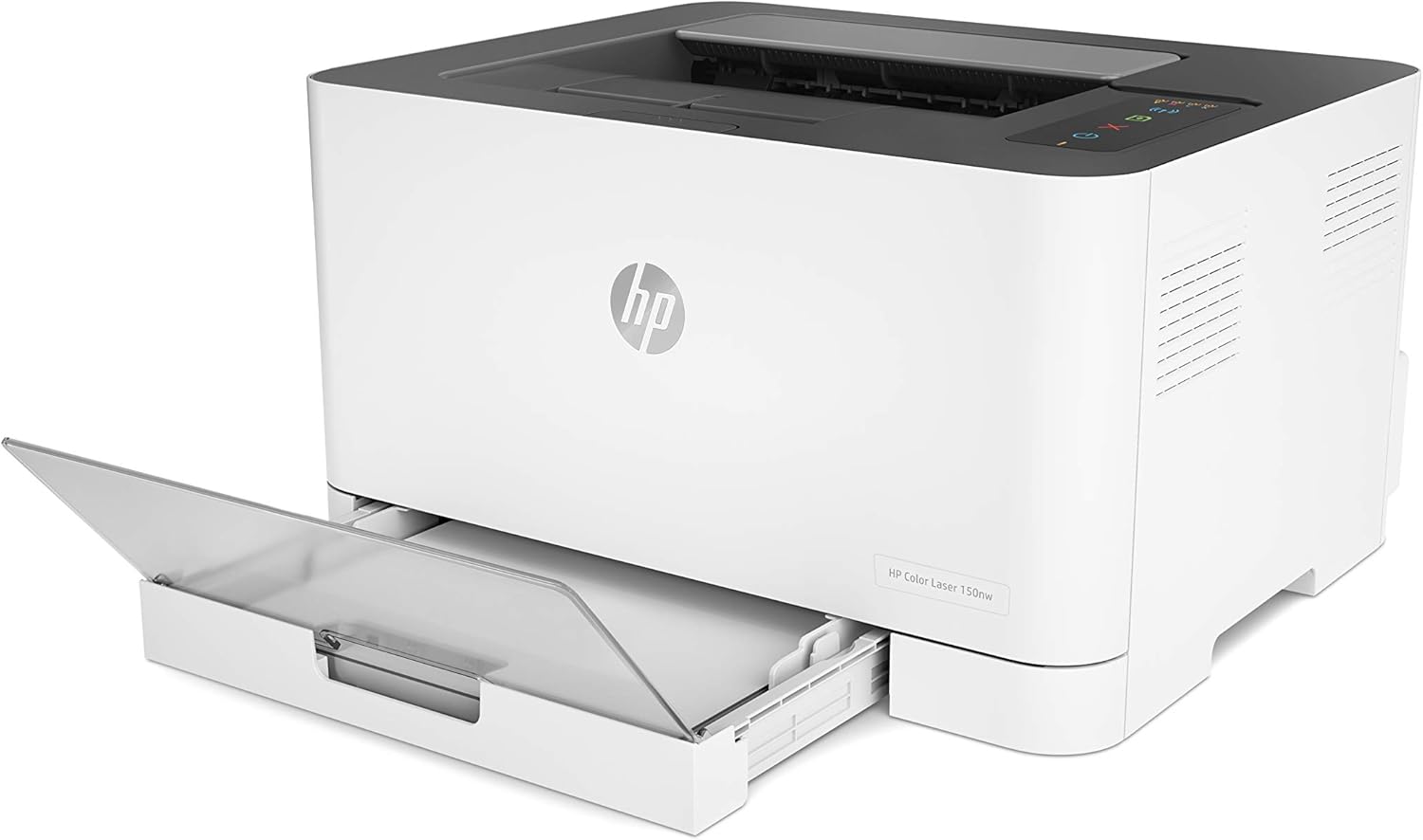 HP Color Laser 150nw Farb-Laserdrucker (Drucker, USB, LAN, WLAN),weiß-grau