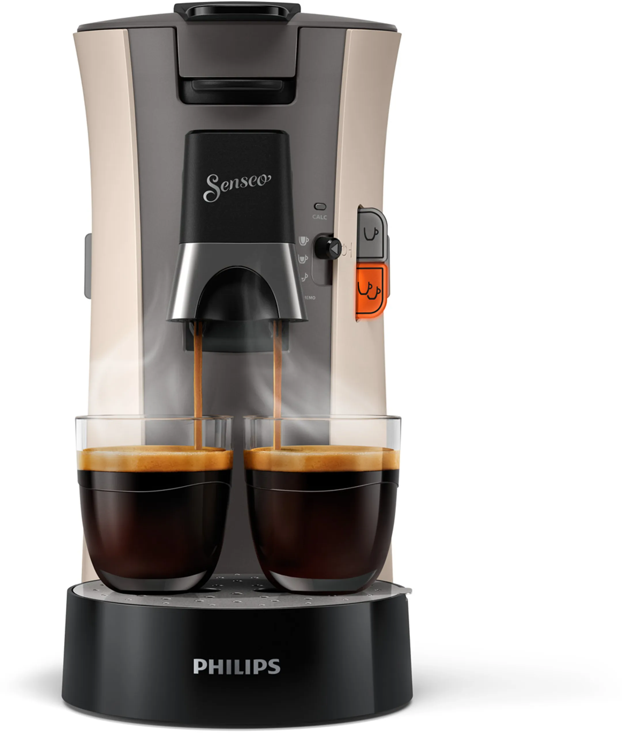 Philips Senseo Select CSA240/30 - Nougat/Kasjmier