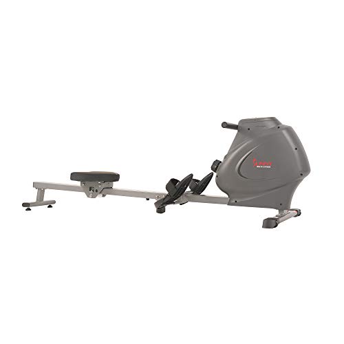 Sunny Health and Fitness Health & Fitness SF RW5801   Vogatore magnetico per adulti, taglia unica, colore: Argento : Amazon.it: Sport e tempo libero