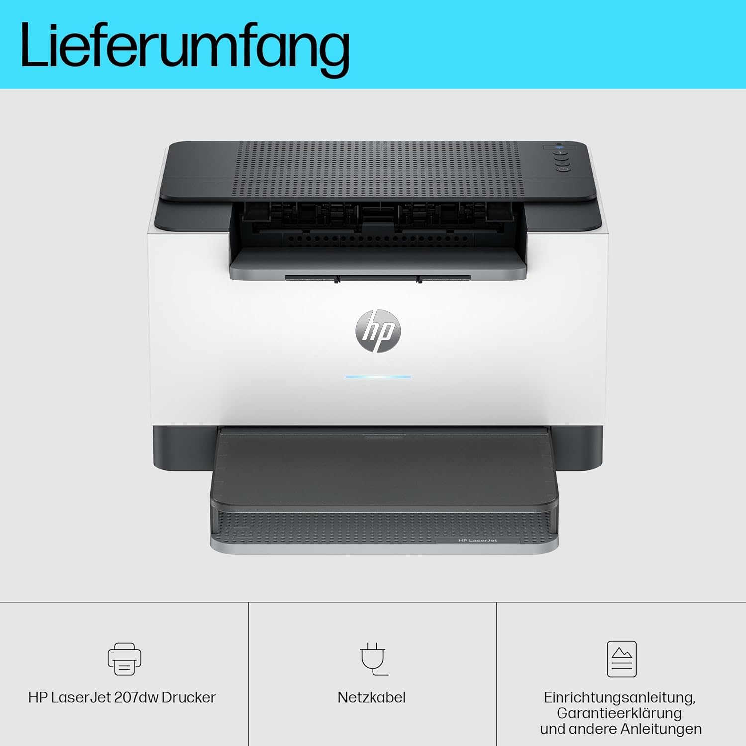 HP LaserJet MFP M235sdw Multifunktions-Laserdrucker Schwarzweiß, Drucken, Kopieren, Scannen, Automat.beidseitiger Druck, Dual-Band Wi-Fi, USB, LAN, HP Smart App, Intelligente Benutzeroberfläche