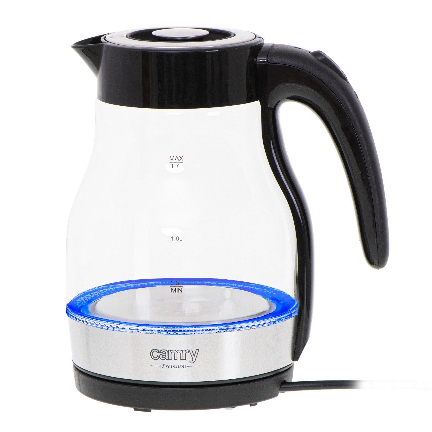 Wasserkocher CR 1300 Wasserkocher - 1,7 L, Edelstahl-Heizelement, LED-Anzeige
