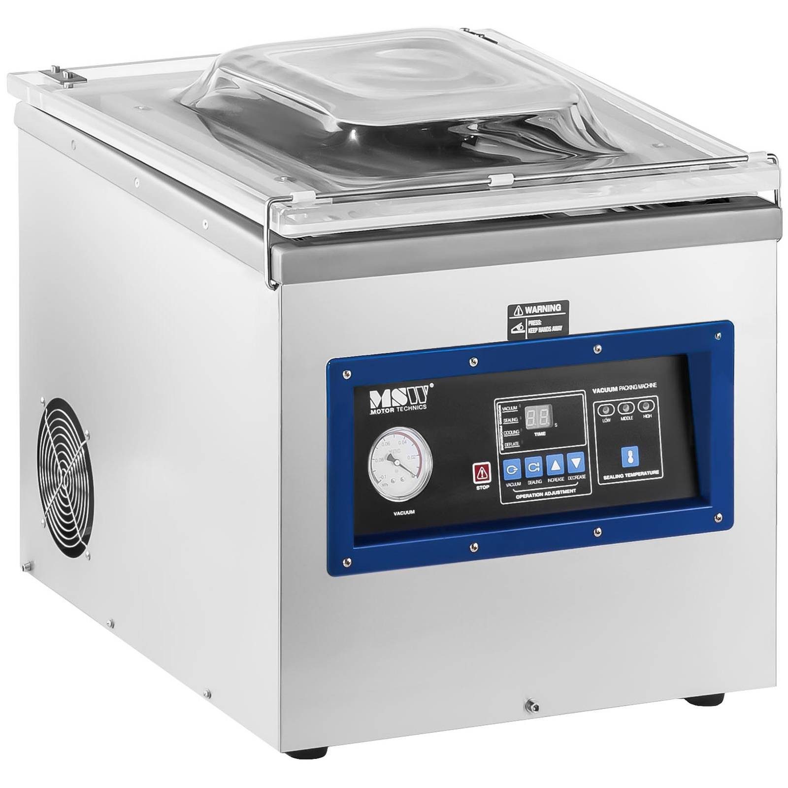 Vakuumierer 20 m3/h Vakuumiergerät Profi Folienschweißgerät 900 W Kodierfunktion