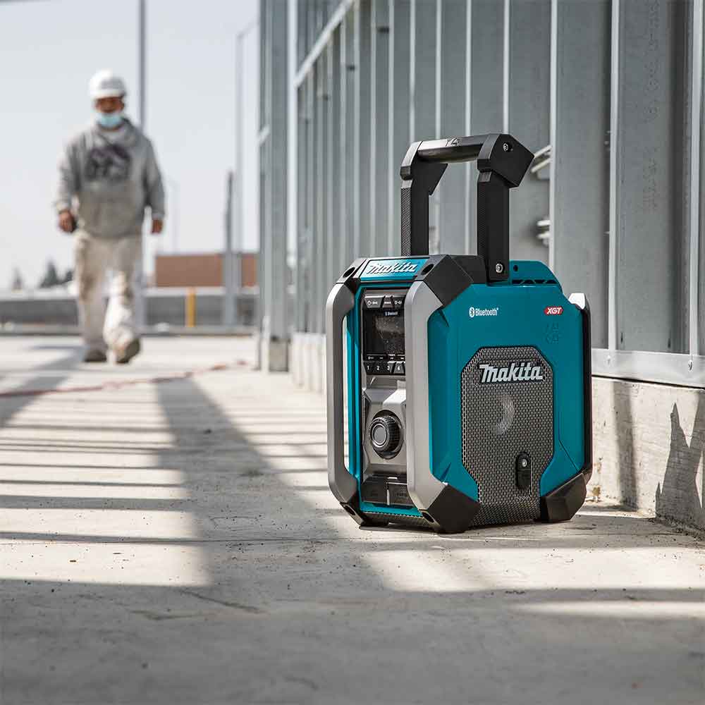 2025 Makita GRM03 Draadloze Bluetooth Radio voor Werkplek 40V MAX XGT - Los Gereedschap