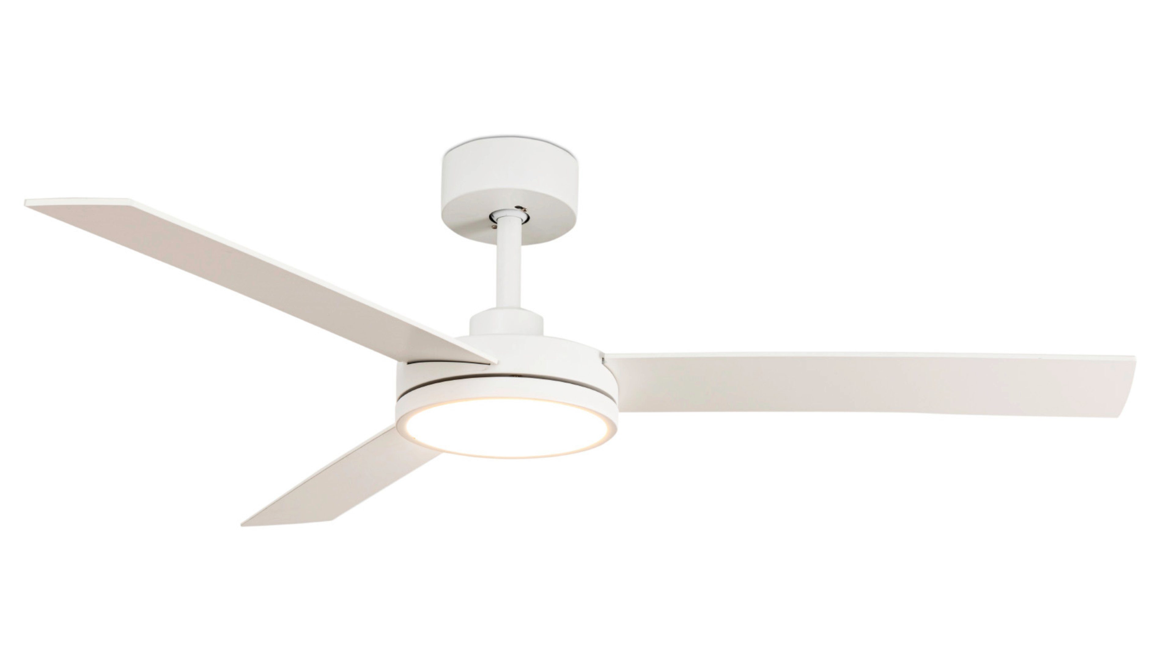 Deckenventilator DC Deckenventilator Barth Weiß mit LED