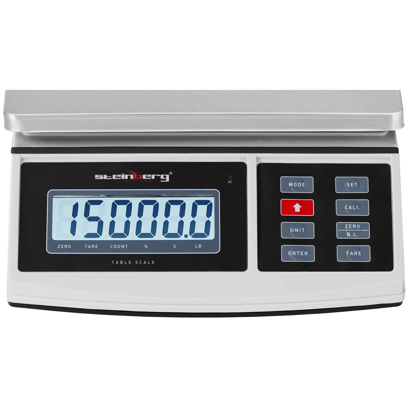 Feinwaage Tischwaage Präzisionswaage Küchenwaage Digital Akku LCD 15 kg / 0,5 g