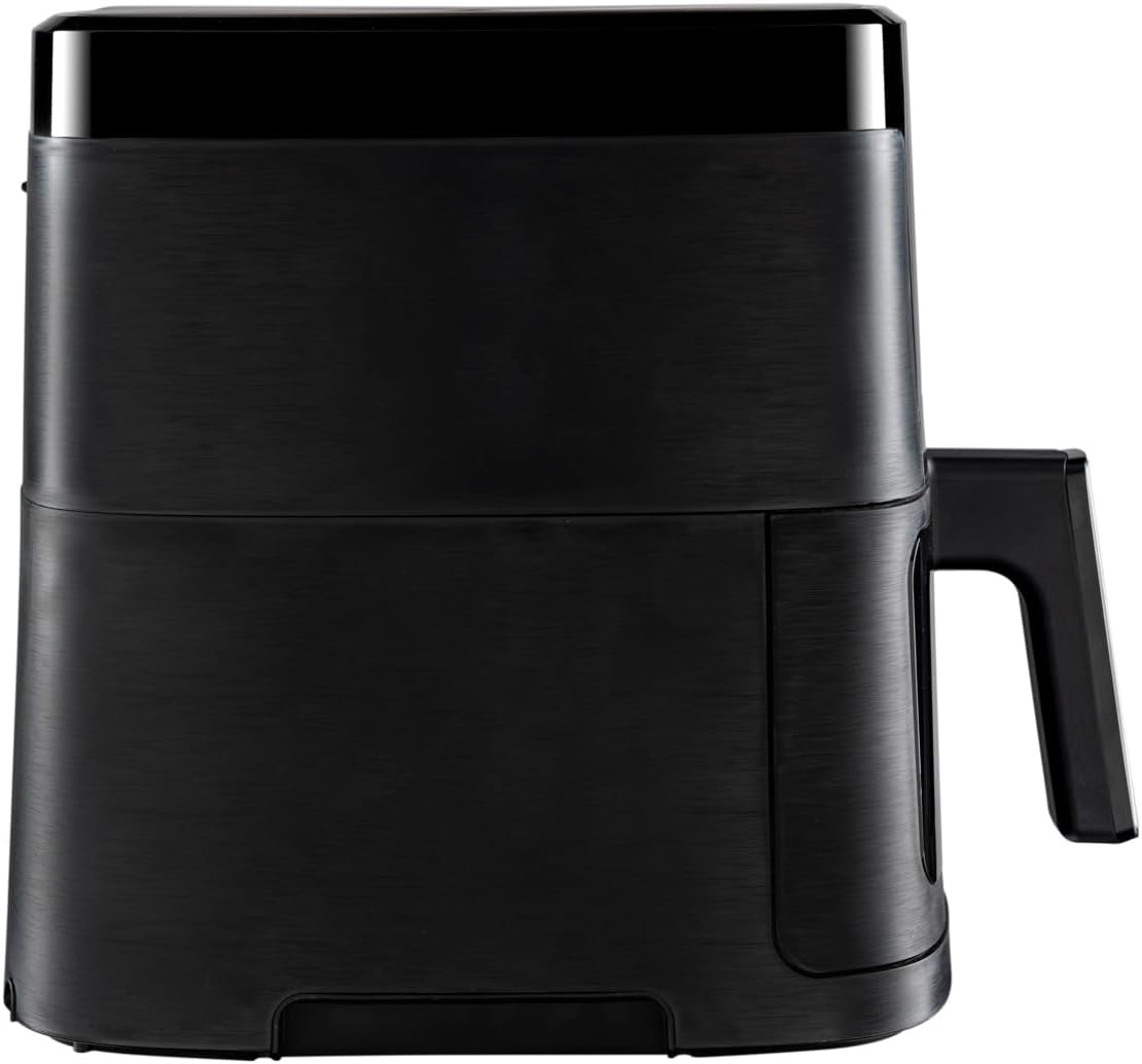 Friggitrice Ad Aria Calda XL Da 7 Litri Con Display Digitale Touch, Finestra Di Controllo In Vetro, Sistema A Riscaldamento Rapido, 12 Programmi Di Cottura, Timer E Potenza 1800 W