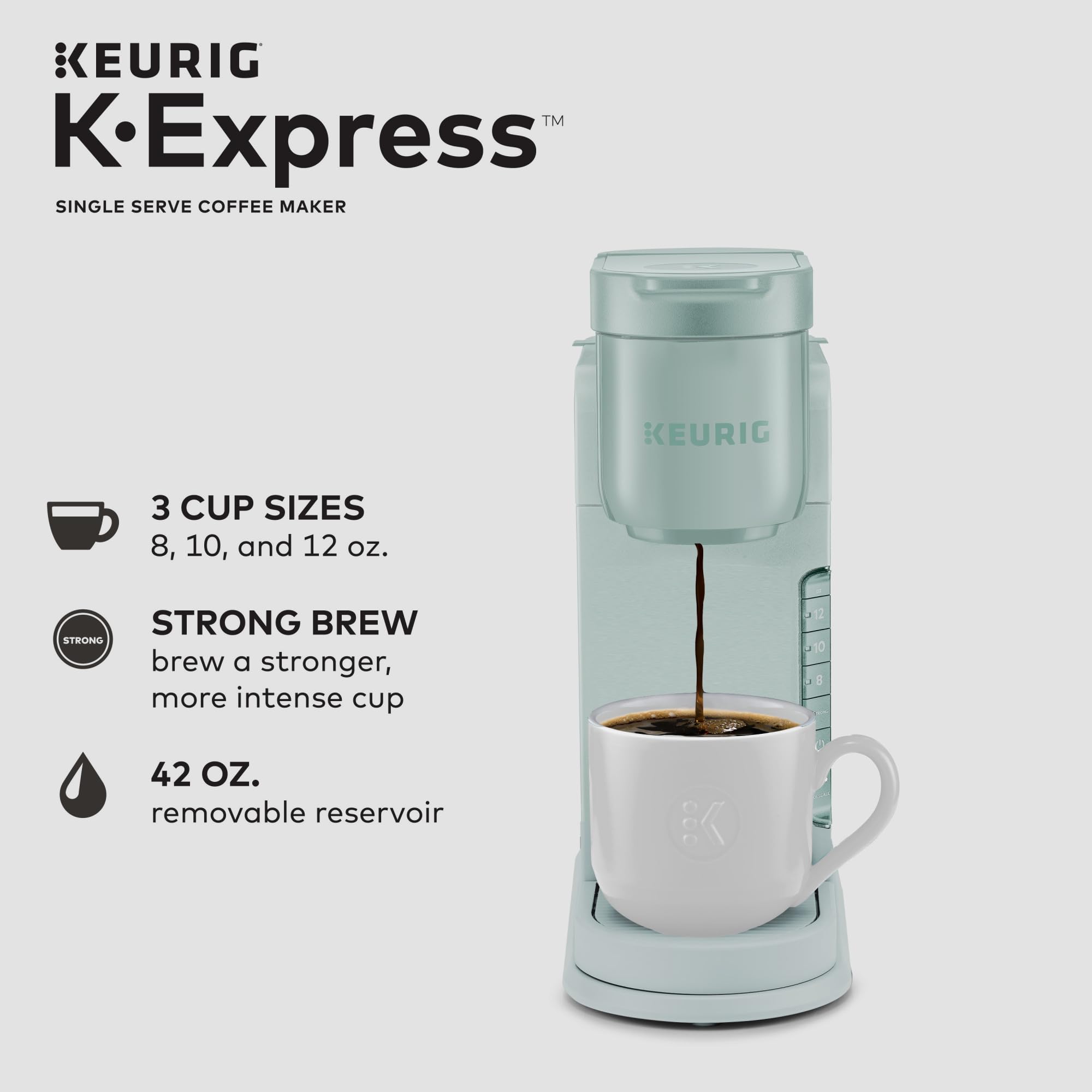 Keurig K Express Cafetera de Una Sola Taza
