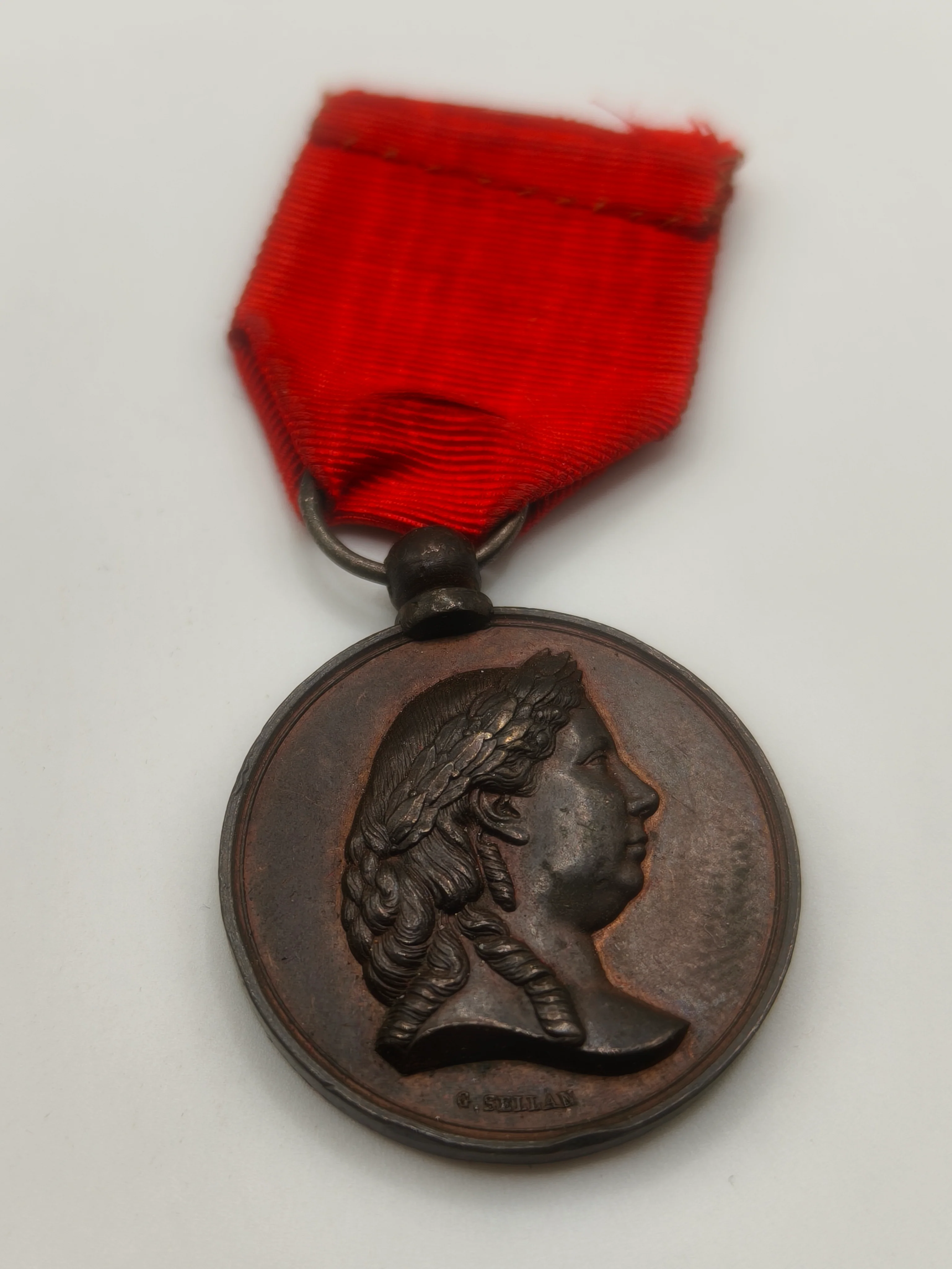Medalla Batalla del Callao Isabel II