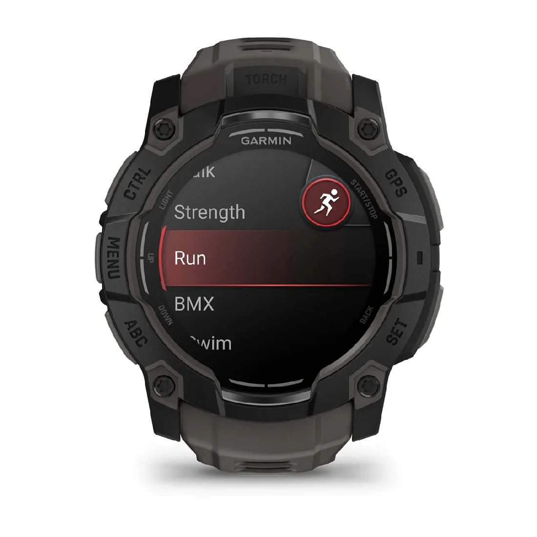 Orologio Garmin Instinct 3 Amoled 50mm nero e grigio 010-03020-00