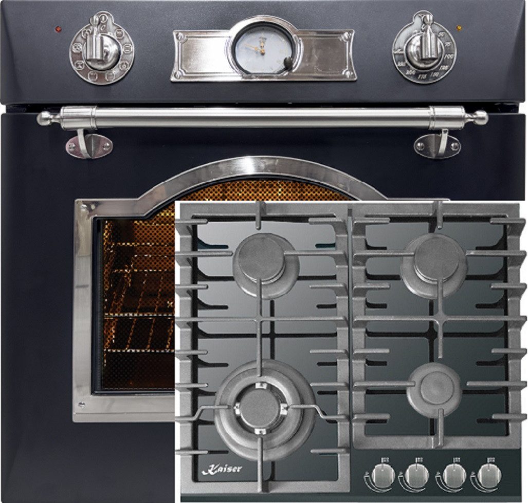 Backofen-Set EH 6355 Em Sil+KCG 6383