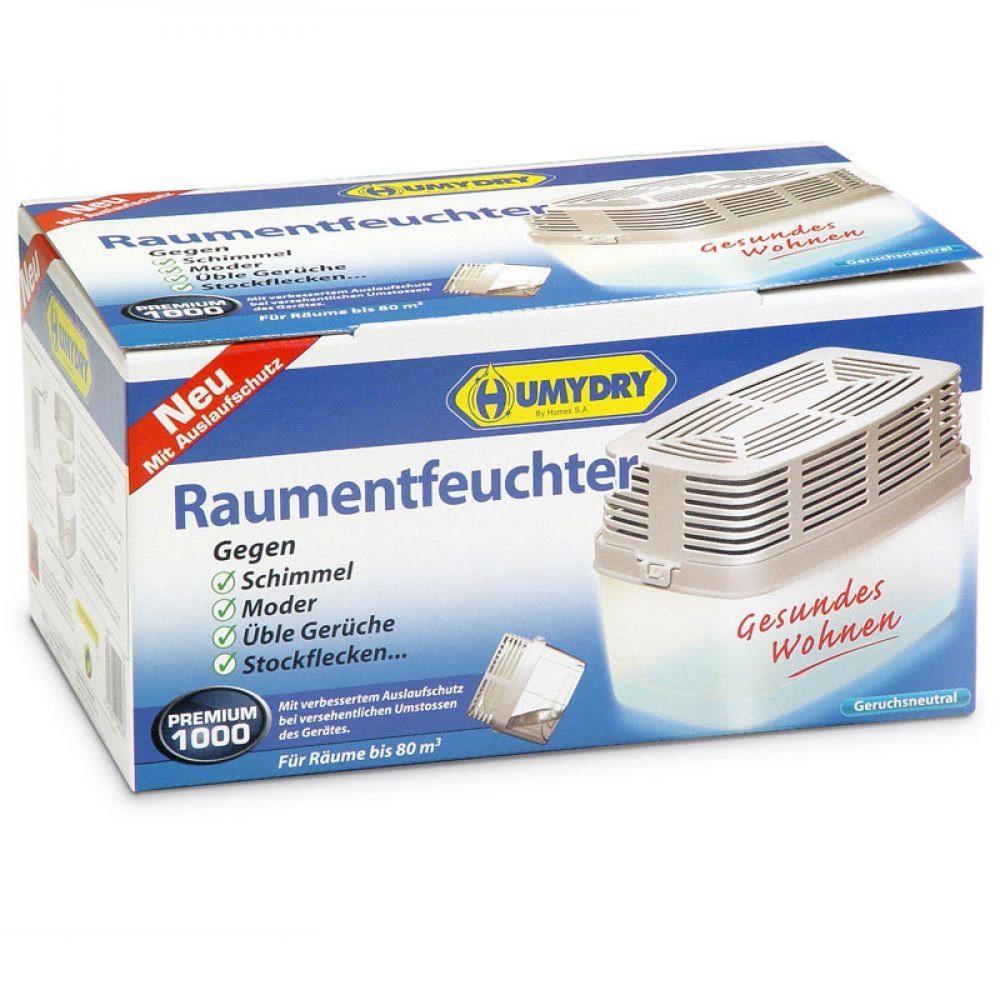 Luftbefeuchter Humydry Luft- und Raumentfeuchter Premium 1000