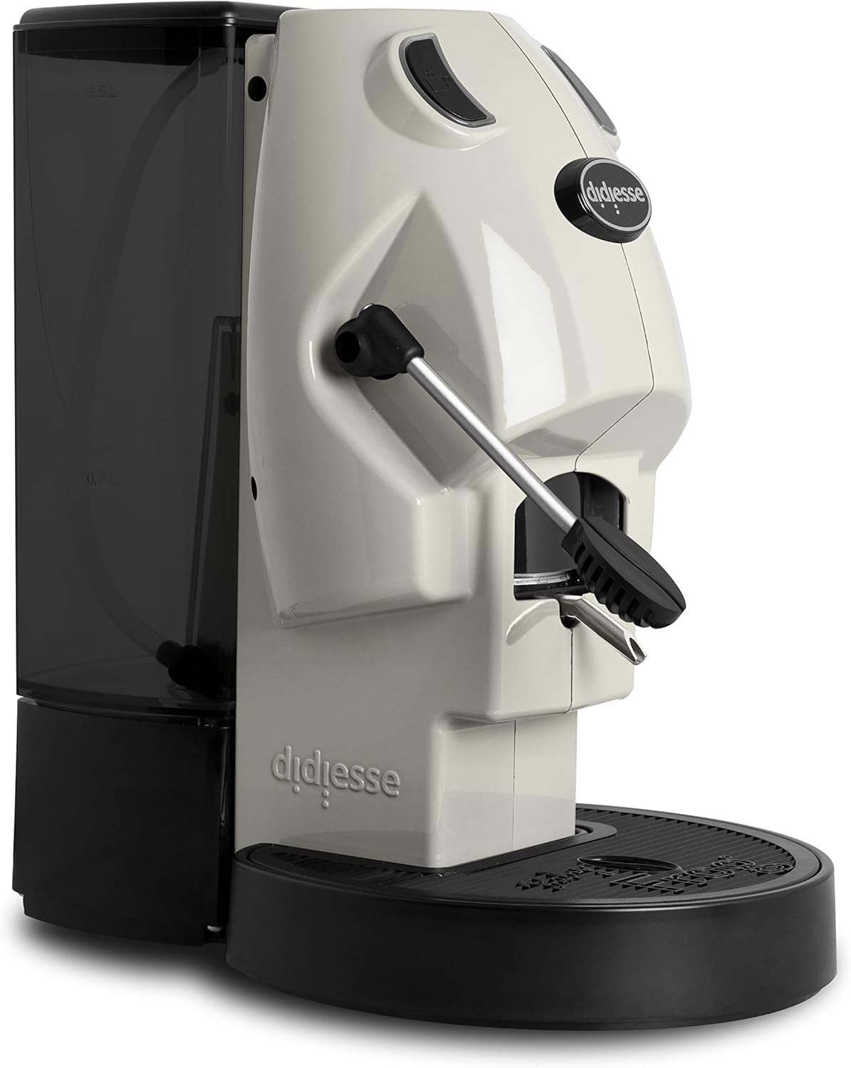 Didiesse – Macchina da Caffè con Cialde - Modello Baby Frog Macchinetta a Cialde – Compatta 450W - con Funzione Stand-by e Serbatoio da 1.5L (Avorio)