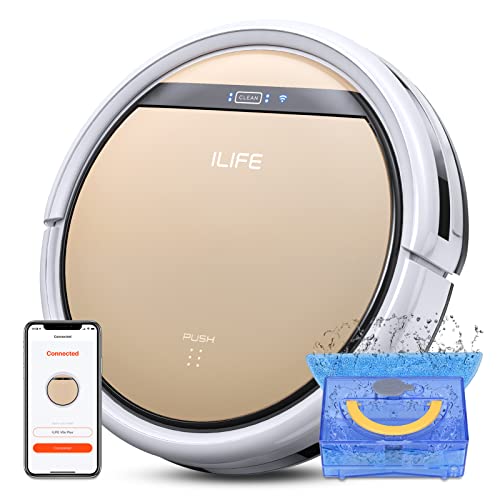 ILIFE V5s Plus Robot Vacuum and Mop Combo, Works with 2.4G WiFi, Alexa/App/Remote Control, Automatic Self Charging Robotic Vacuum Cleaner, for Pet Hair, Hard Floor, Low Carpet (V5s Pro Upgraded) : Industrial & Scientific