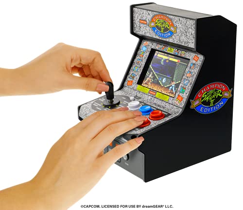 MY ARCADE 7.5"" Collectible Street Fighter II Champion Edition Micro Player (Premium Edition) : Giochi e giocattoli
