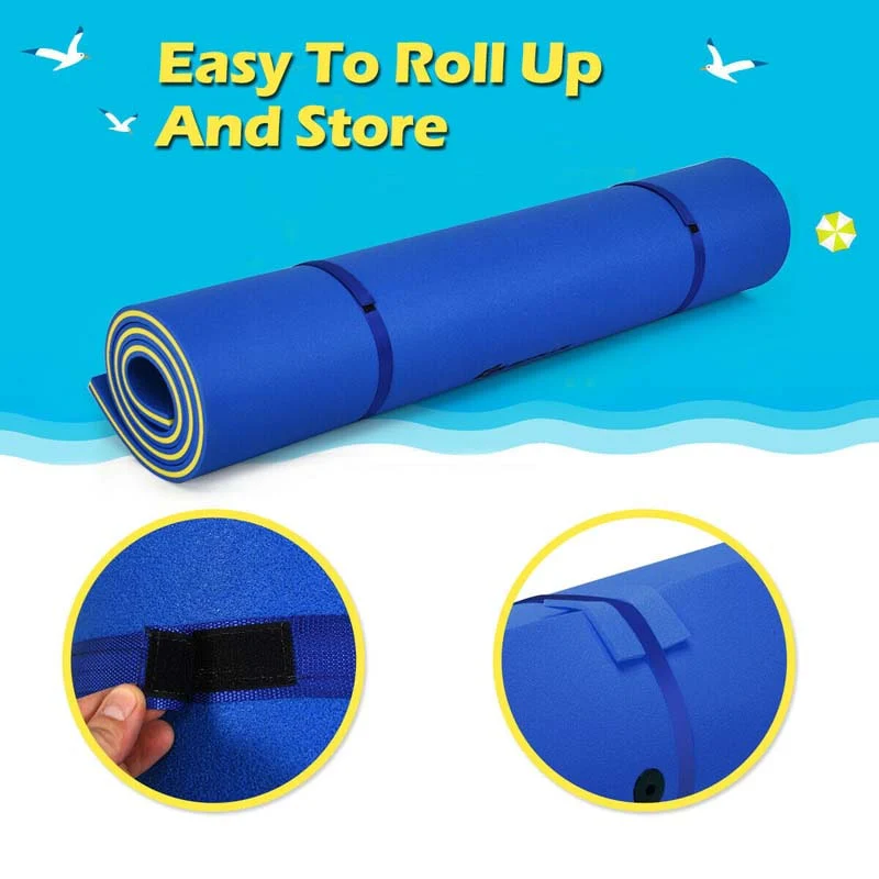 Eletriclife 9 x 6 feet 3 Layer Foam Water Pad