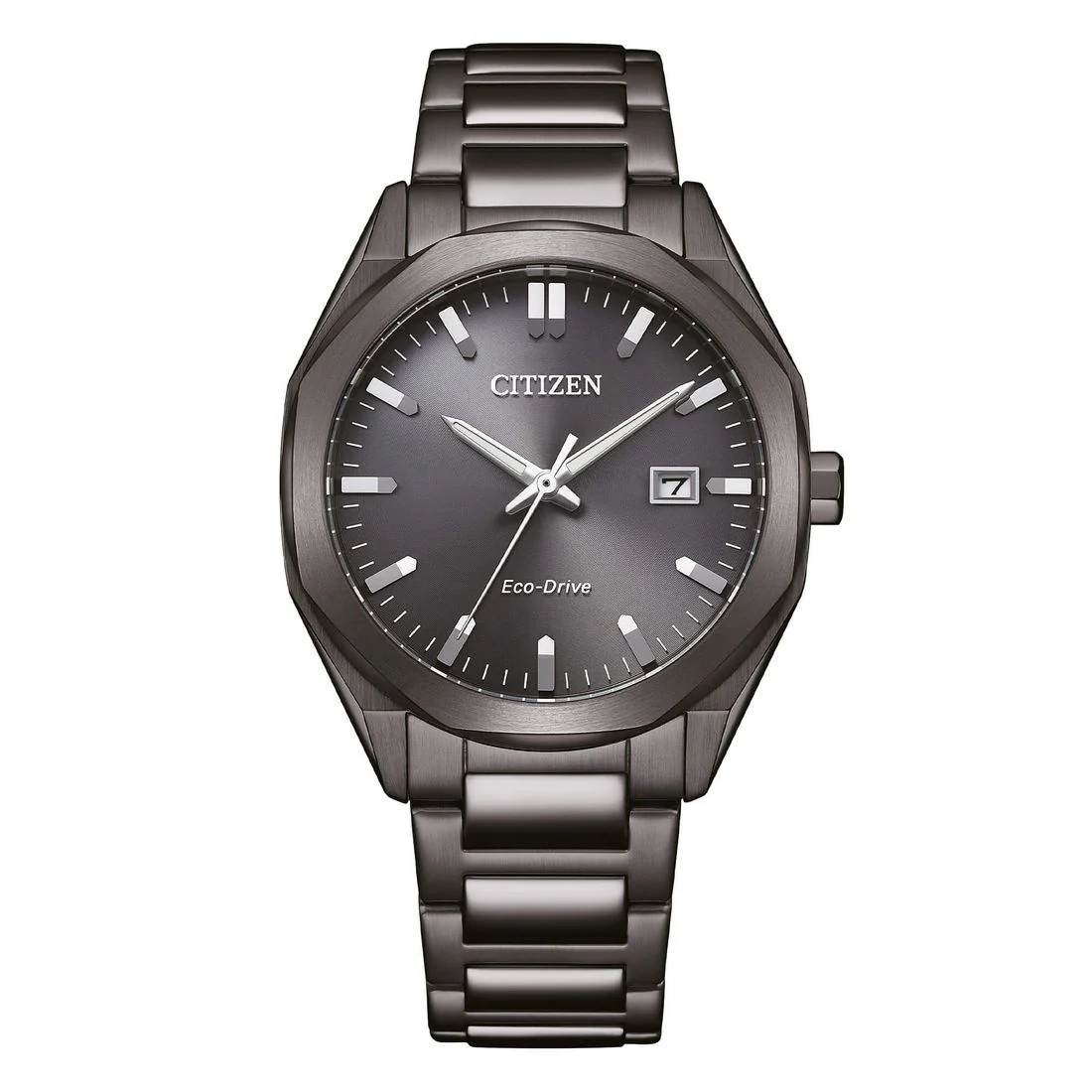 Orologio Citizen Metropolitan Unisex acciaio IP grigio BM7625-80H